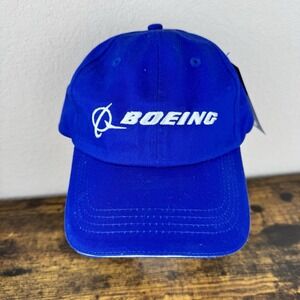 Boeing Ball Cap Hat Aircraft Manufacturer Embroidered Logo Authentic NEW